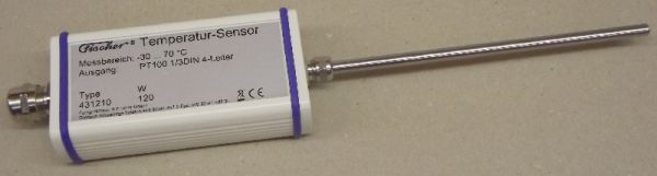 Sensors for temperature PT 100 1/3 DIN