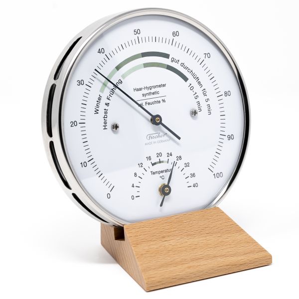 122.01HT | Fischer Wohnklima-Hygrometer mit Thermometer