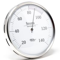 197/198.01 | Sauna-Thermometer 130/160 mm edelstahl