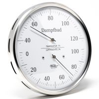 182/183.01 | Dampfbad Thermohygrometer 130/160 mm edelstahl