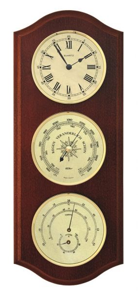 9178U-22 | Wetterstation mit Quarzuhr Ø 100 mm