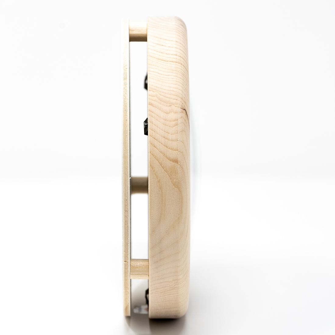 1222-09  Hygromètre en bois de pin pour humidité intérieure avec